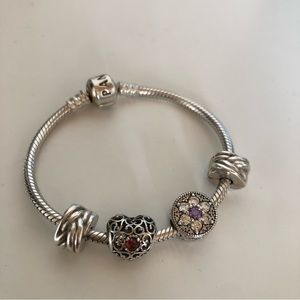 Pandora charms bracelet